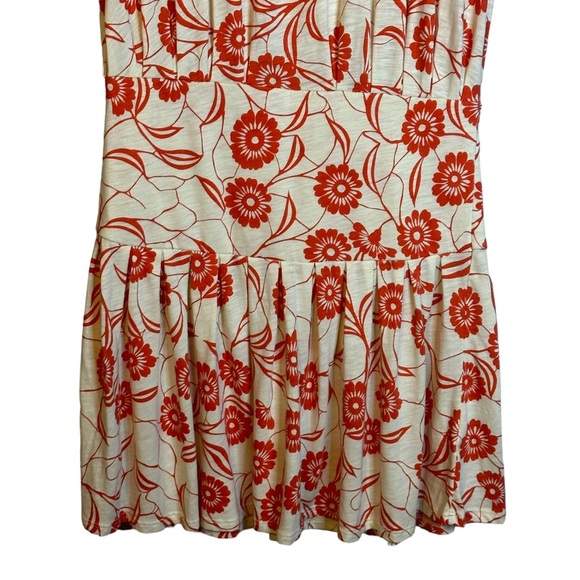 Anthropologie Leifnotes Scattered Stallata Drop Waist Dress Size Small - Picture 4 of 12